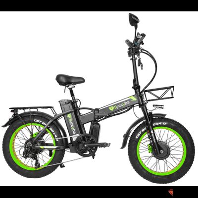 Электровелосипед SYCCYBA H1 (F10) зеленый
