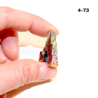 Висмут выращенный (кристалл) №4-73: 7,5г - 26*14*8мм