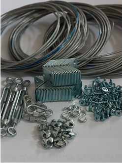 Система подвеса для теплицы 8-10м