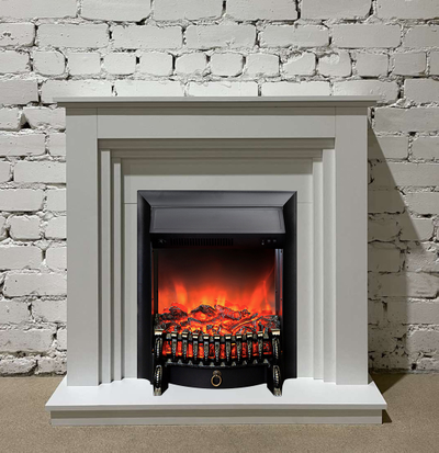 Электрокамин Вотан белый Fobos