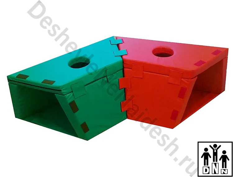 Мягкий модульный Туннель-трансформер (2 секции)