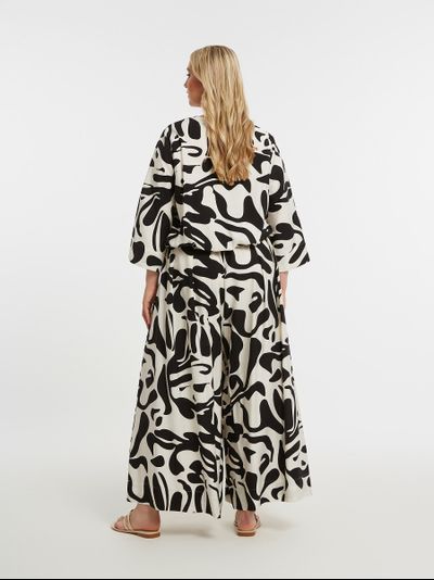 Юбка-брюки летние