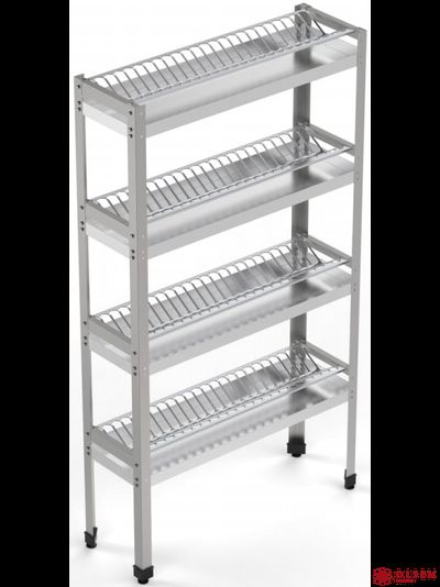 Стеллаж для сушки тарелок СКТ-4/870/280/1600-с+