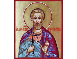 Феодот Адрианопольский, Святой мученик. Рукописная икона.