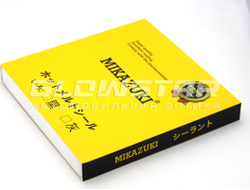 Герметик Mikazuki Black Hot жесткий, черный (рулон)