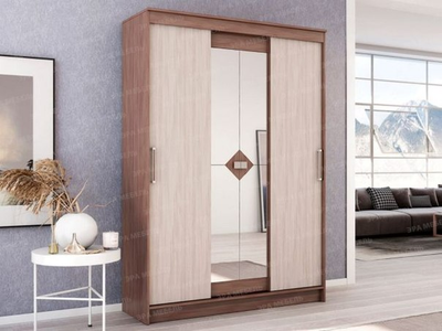 Шкаф-купе "Агат" 1,4м. (Эра)