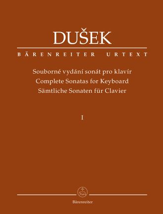 Dusek Complete Sonatas for Keyboard, Volume 1