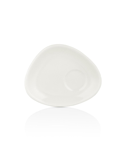 Блюдце 14*11 см кофейное Arel Bone