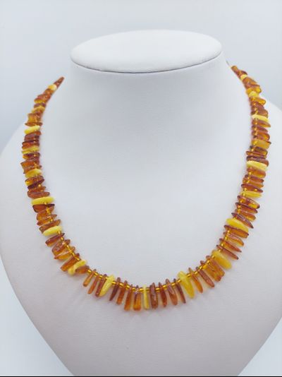 Бусы из натурального янтаря