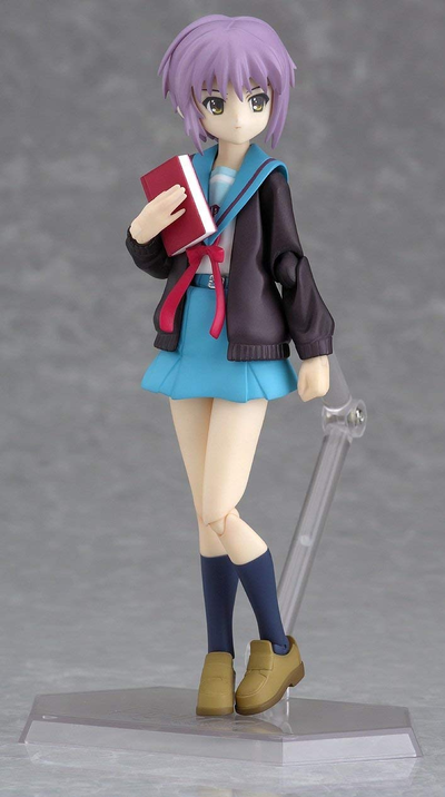 Фигурка фигма Юки Нагато (figma Yuki Nagato School Uniform Ver.)