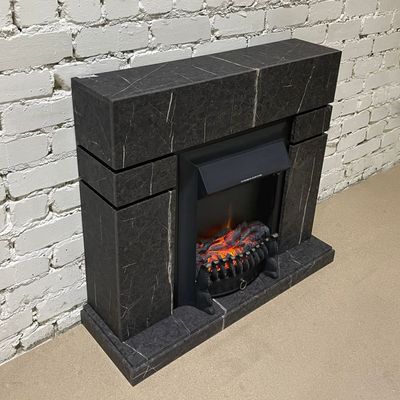 Электрокамин Лондон GR-MR с очагом Fobos