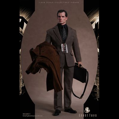 Кларк Кент (Генри Кавилл, "Человек из стали") - Коллекционная фигурка 1/6 Superman journalist Clark (GH-011) - Ghost toys