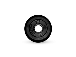 Диск обрезиненный черный 26 мм MB BARBELL 0,75 кг в Воронеже