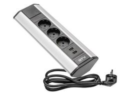 Настольные накладные электрические  удлинители