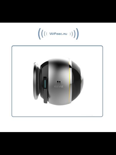 EZVIZ Mini Pano панорамная 360 градусов WiFi (2.4/5 Ггц) видеокамера с DVR, Full HD