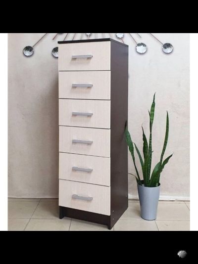 Гармония КМ 602 Комод 6 ящиков Венге/Белфорт