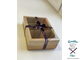 Коробка под ассорти сладостей с пластиковой крышкой 240*170*70 (6 ячеек), крафт