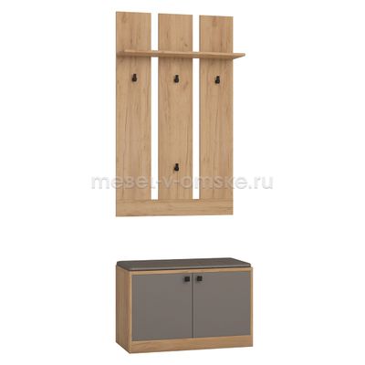 ОМ206 Тумба для обуви "Денвер". Размер: 782*488*374