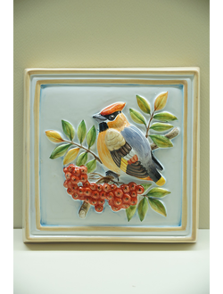 Свиристель (панно)