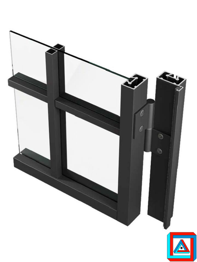 Распашные двери одностворчатые встроенные