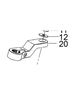 Рулевой рычаг оригинал BRP 5348261/M5348261 для BRP LYNX/Ski-Doo