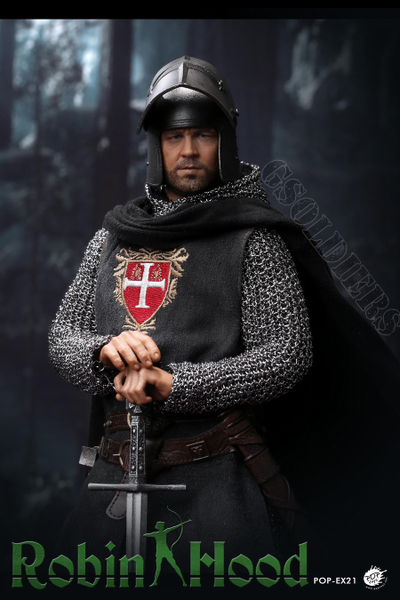 Робин Гуд (Рассел Кроу) - Коллекционная фигурка 1/6 Scale Chivalrous Robin Hood Version 2019WF (EX21) - POPTOYS
