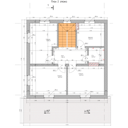 Двухэтажный дом с пятью спальнями 131м² (S104)