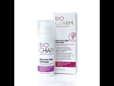 Пептидный крем АНТИ-ЭЙДЖ КОРРЕКЦИЯ, 30 мл.
