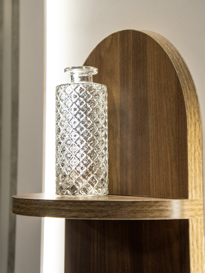 (ИНП1100) Интерьерное панно "LUMI ARC" с подсветкой и декоративной полкой