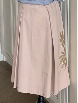 Юбка с пайетками