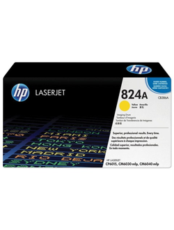 Фотобарабан HP (CB386A) ColorLaserJet CP6015/CM6030/CM6040, желтый, оригинальный, ресурс 23000 страниц