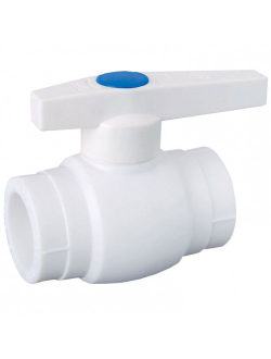 Кран PP-R шаровый полипропилен пп MeerPlast DIAL Valfex PLASTICA ALFA DN 20 25 32 40 50 63 75 90 110