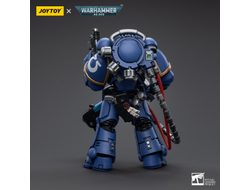 Хеллбластер Ультрамаринов (Warhammer 40k) - КОЛЛЕКЦИОННАЯ ФИГУРКА 1/18 Ultramarines Hellblasters Brother Paxor (JT5369) - JOYTOY