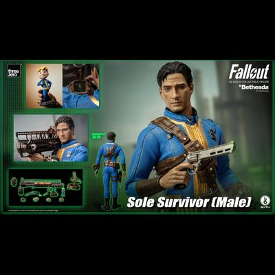 ПОСЛЕ ОБЗОРА - Выживший (Fallout 4) - Коллекционная фигурка 1/6 Sole Survivor (Male) (3Z05410W0) - Threezero