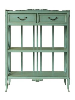 Узкая консоль с 2 ящиками.