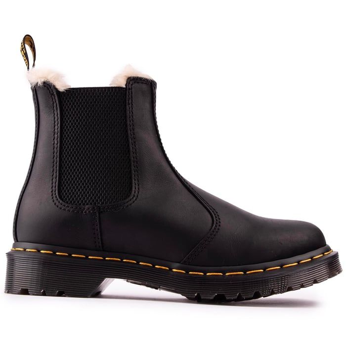 Dr. Martens Chelsea Boots With Faux Fur