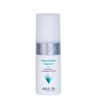 ARAVIA Professional Гель для умывания с активированным углём Detox Carbon Cleanser, 150 мл