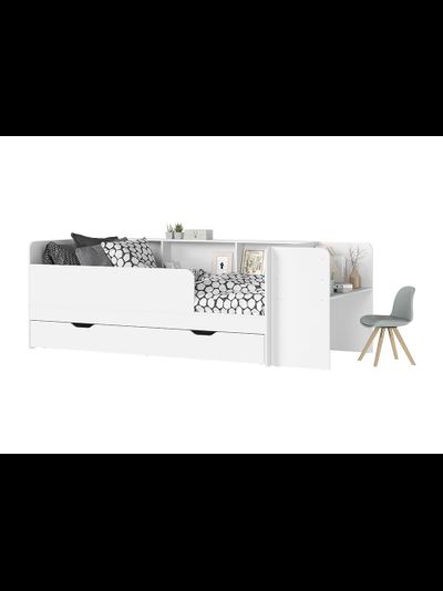 Руна КР 01 Кровать универсальная Белый/Белый