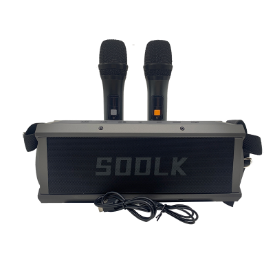 Караоке- система X-KING KONG 120W BLUETOOTH аккумуляторная с двумя беспроводными микрофонами