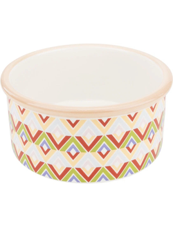 Миска Mr.Kranch керамическая для собак с орнаментом