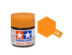 Tamiya: Краска акриловая X-26 "Clear Orange"