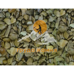 Кофейный мрамор галтовка, фракция 5-10 мм