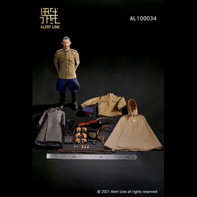 Офицер НКВД СССР - Коллекционная ФИГУРКА 1/6 WWII Soviet NKVD Officer (AL100034) - Alert Line