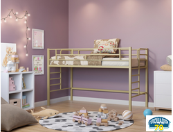 Кровать-чердак Ассоль Слоновая кость