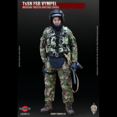 Боец спецназа "Вымпел" ЦСН ФСБ России - КОЛЛЕКЦИОННАЯ ФИГУРКА 1/6 scale TsSN FSB - Moscow Theater Hostage Crisis (UD9012) - UJINDOU