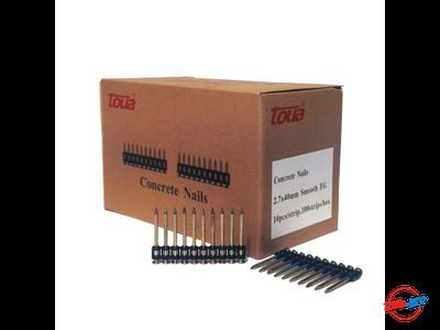 Гвозди по бетону для монтажных пистолетов Toua 2.7x35 smooth EG