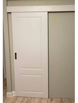 СДВИЖНАЯ ДВЕРЬ (КУПЕ)/ КАНТАТА/ WHITE. КАНТАТА/ ЭМАЛЬ БЕЛАЯ