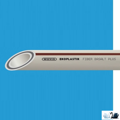 Труба Ekoplastik Fiber Basalt Plus STRFB032TRCT D 32 мм PP-RCT S 3,2 Полипропиленовая