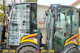 Стекло двери Mustang 506, дверь Mustang 506, стекло 270067