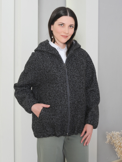 Куртка 586-01230 серый